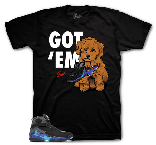 Retro 8 Aqua Got Em Shirt