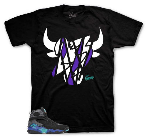 Retro 8 Aqua Bully Shirt