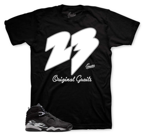 Retro 8 Chrome Grails Shirt