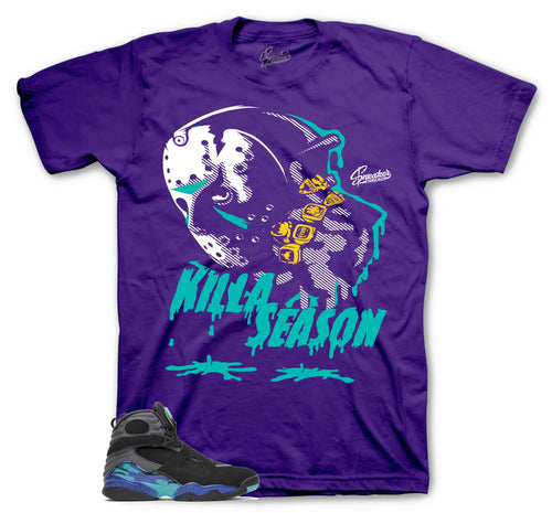 Retro 8 Aqua killa Season Shirt