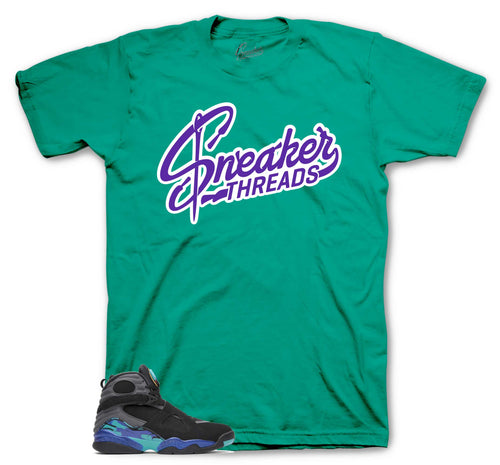 Retro 8 Aqua Sneaker Threads Shirt