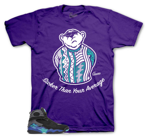 Retro 8 Aqua Sicker Than Average Shirt