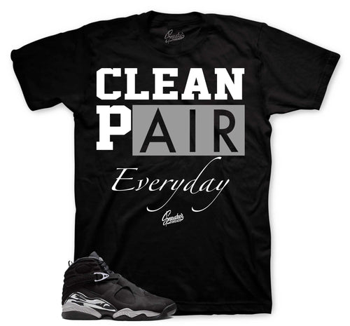 Retro 8 Chrome Clean Pair Shirt