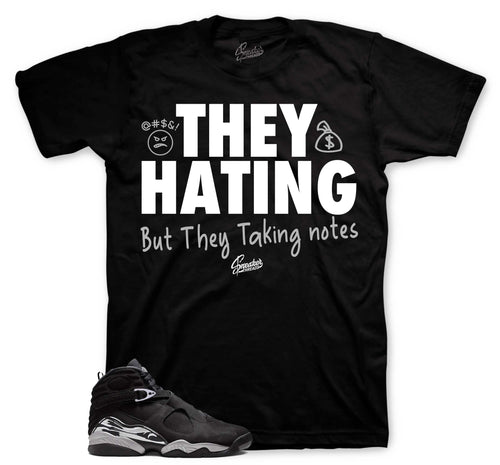 Retro 8 Chrome They Hating Shirt