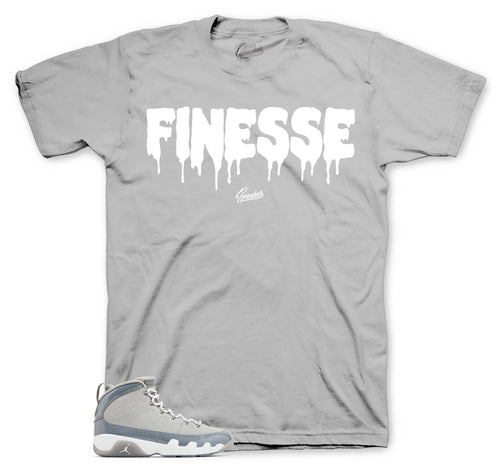 Retro 9 Cool Grey Finesse Shirt