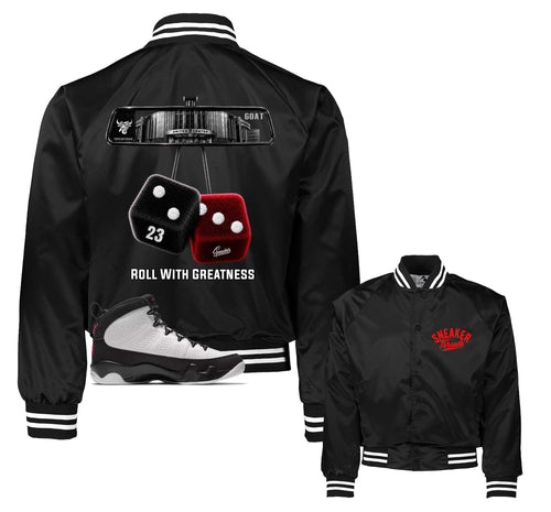 Retro 9 OG Rear View Satin Jacket