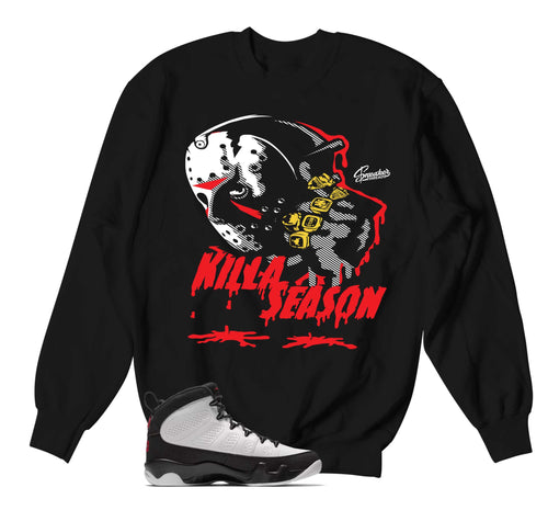 Retro 9 OG Killa Season Sweater