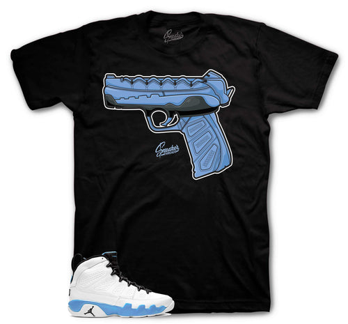 Retro 9 Powder Blue 9mm Shirt