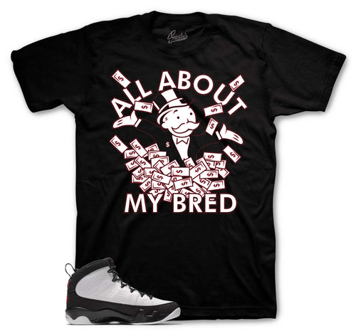 Retro 9 OG My Bred Shirt