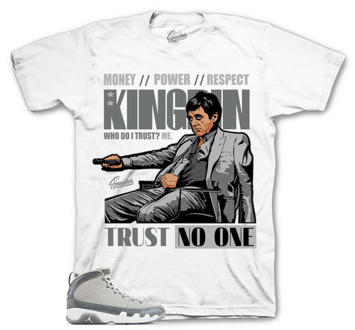 Retro 9 Cool Grey Trust Issues Shirt