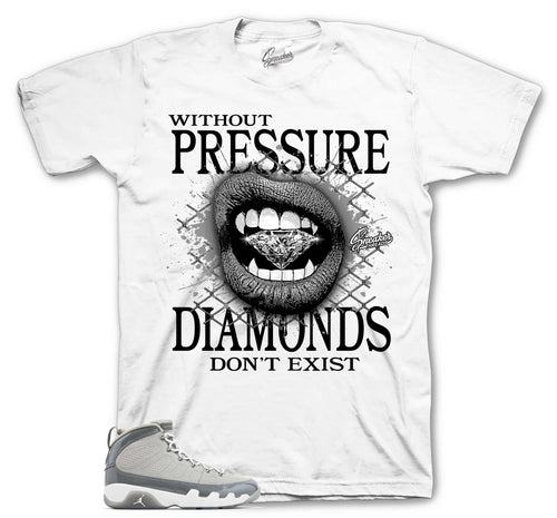 Retro 9 Cool Grey Without Pressure Shirt