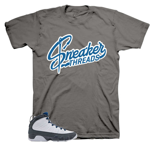 Retro 9 Flint Grey Sneaker Threads Shirt
