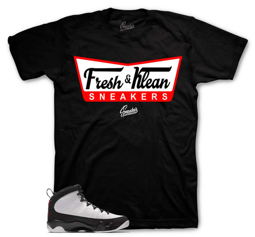 Retro 9 OG Fresh Klean Shirt
