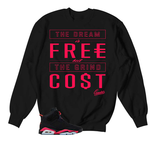 Retro 6 Infrared Cost Sweater