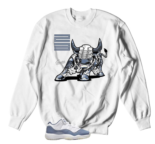 Retro 11 Low Diffused Blue No Bull Sweater