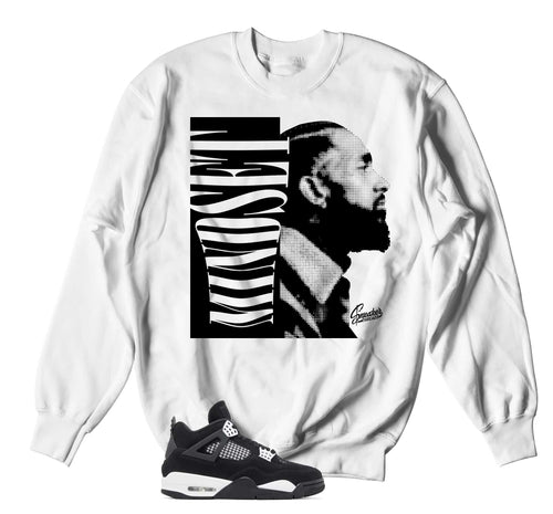 Retro 4 White Thunder Mindset Sweater