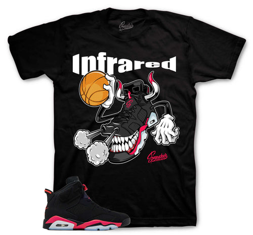 Retro 6 Infrared Fly Kicks Shirt