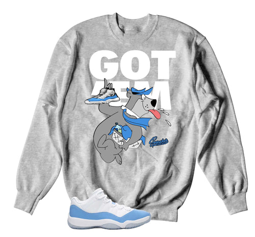 Retro 11 University Blue Finessed Sweater