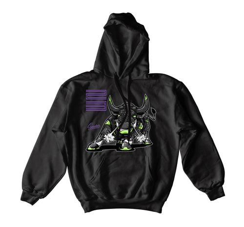 Retro 11 Inner Beast Bull Hoody