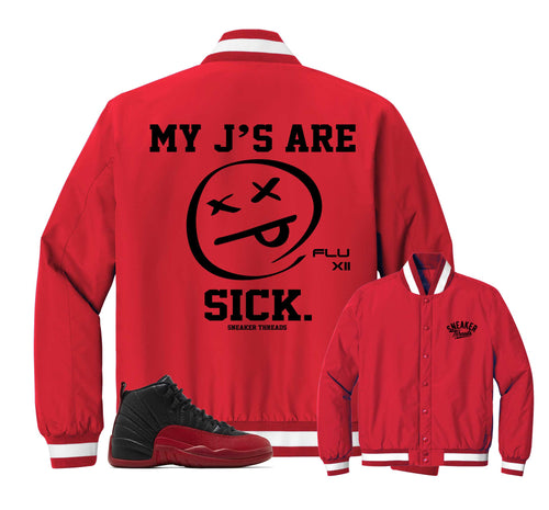 Retro 12 Flu Game Sick Js Insulated Jacket