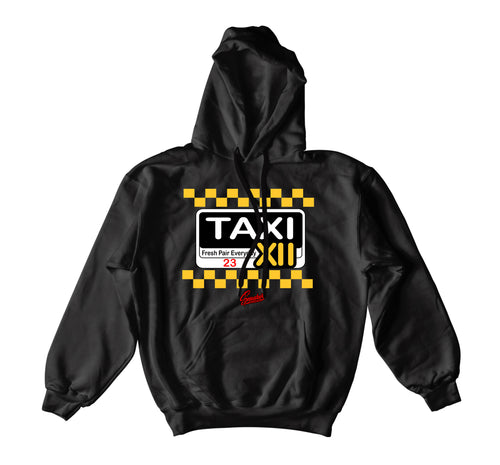 Retro 12 Taxi Service Hoody