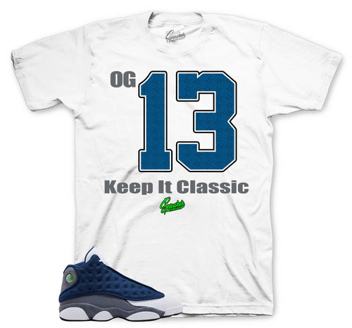 Retro 13 Flint Keep It Classic Shirt