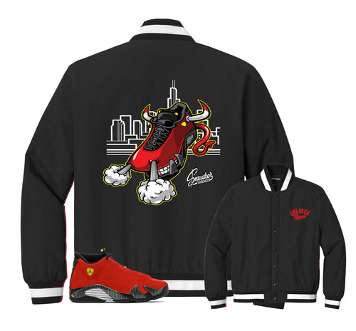 Retro 14 Challenge Red Fly Kicks Insulated Jacket