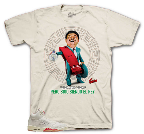Retro 5 "El Grito" El Rey Shirt