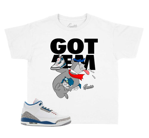 Kids - True Blue 3 Copped Em Shirt