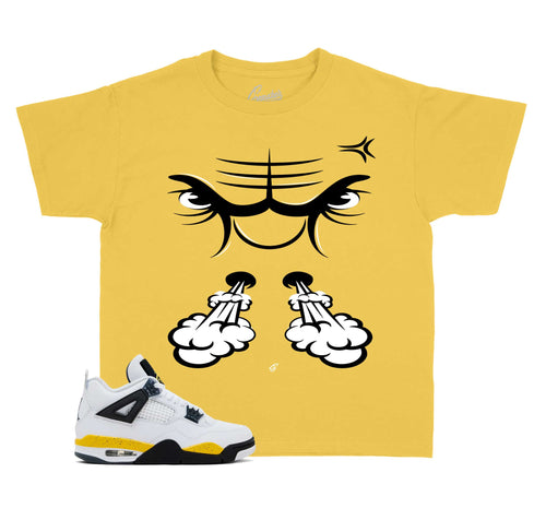 Kids - Tour Yellow 4 Raging Face Shirt