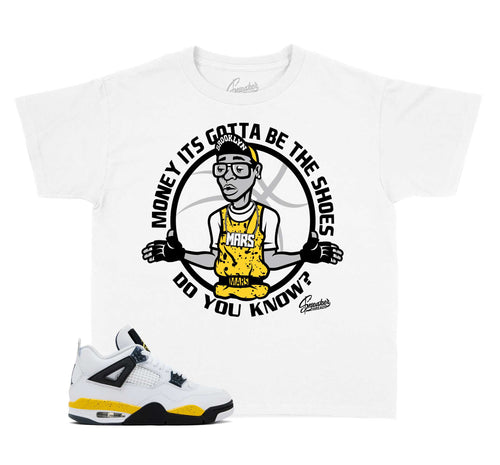 Kids - Tour Yellow 4 Gotta Be The Shoes Shirt