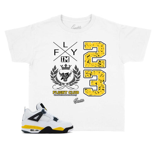Kids - Tour Yellow 4 Flight Crest Shirt