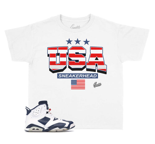 Kids - Olympic 6 Sneakerhead Shirt