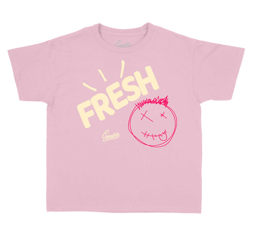 Kids - Retro 1 Travis Scott Pink Fresh Shirt