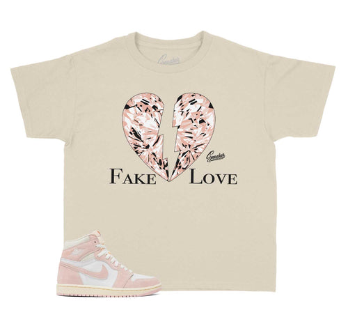 Kids - Washed Pink 1 Love Shirt