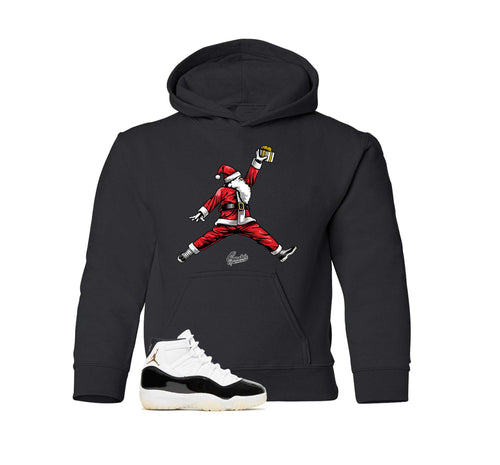 Kids - Gratitude 11 Air Santa Hoodie