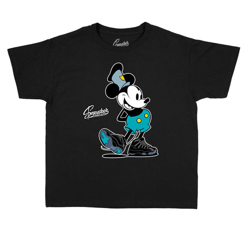 Kids - Gamma Blue 11 Old School Shirt