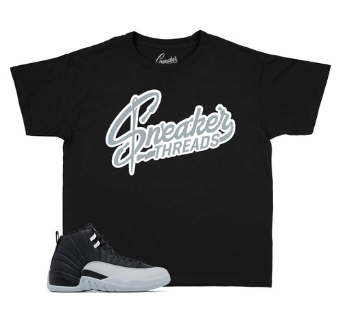 Jordan Retro 12 Wolf Grey Sneaker Tees outfits St Logo Shirt