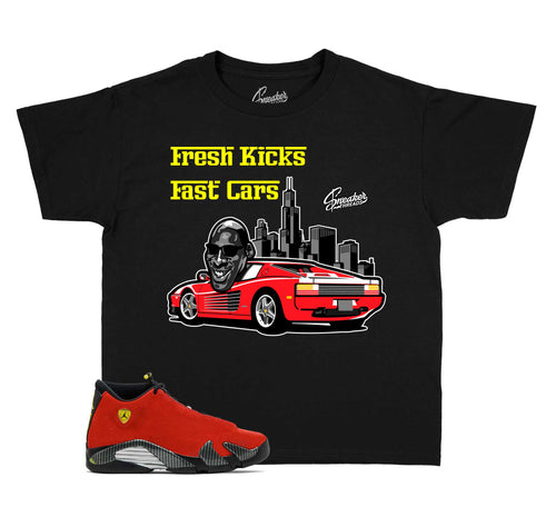 Kids - Challenge Red 14 Fresh Kicks Shirt