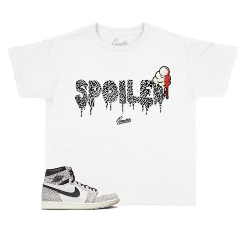 Kids - Elephant Print 1 Spoiled Shirt