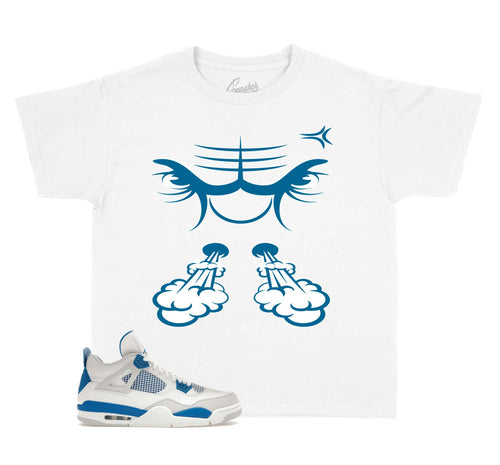 Kids - Industrial Blue 4 Raging Face Shirt