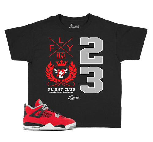Kids -Toro Bravo 4 Flight Crest Shirt