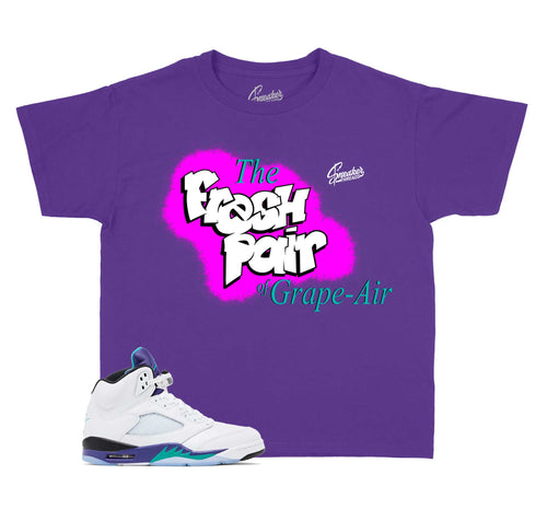 Kids - Grape 5 Grape Air Shirt