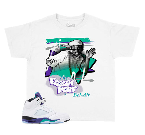 Kids - Grape 5 Fresh Grapes Shirt