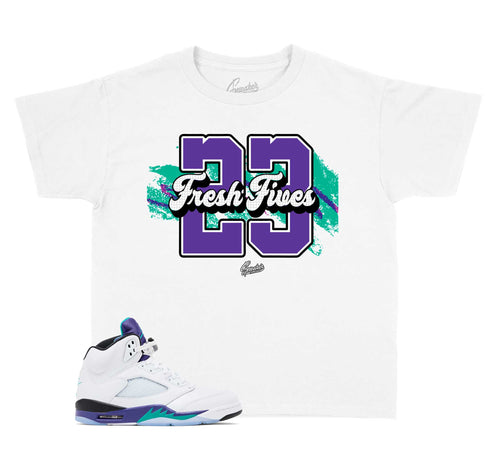 Kids - Grape 5 Fresh Fives Shirt