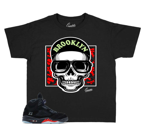 War Fresh 2 Death Graphic T-Shirt | Jordan 5 Halloween