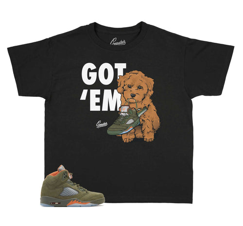 Kids - Olive 5 Got Em Shirt