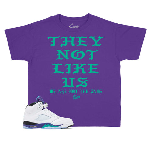 Kids - Grape 5 Not Like Us Shirt