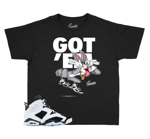 Kids - White Black 6 Copped Em Shirt