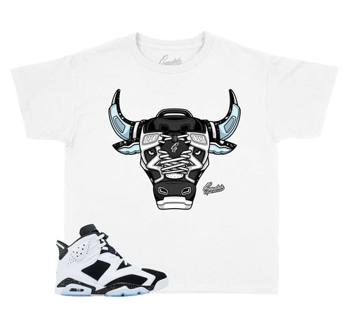 Kids - White Black 6 War Bully Shirt